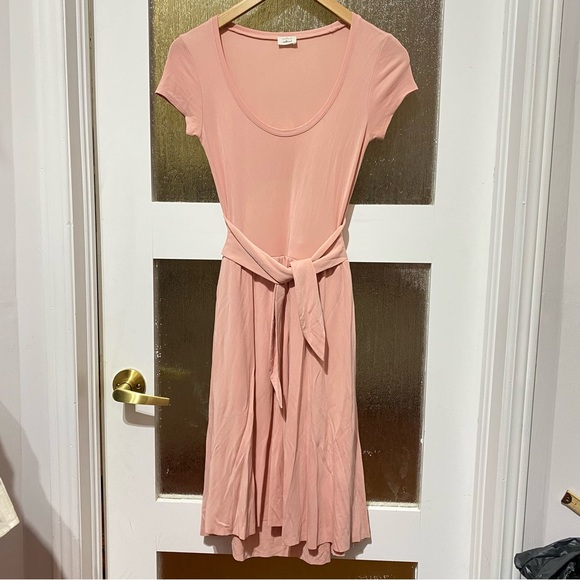 NWOT ARITZIA Wilfred Oxymore Dress Open Back Short Sleeve - Picture 4 of 4